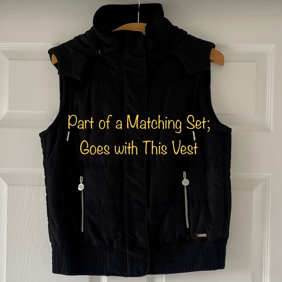 Calvin Klein Performance Black Zip & Snap Down-Filled Coat w/Hood M (Women’s) - Picture 14 of 14